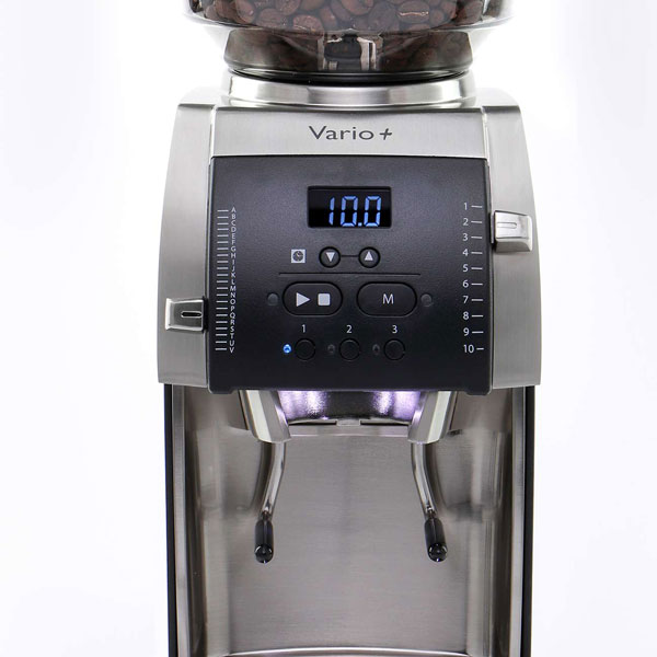 Coffee grinder with digital display