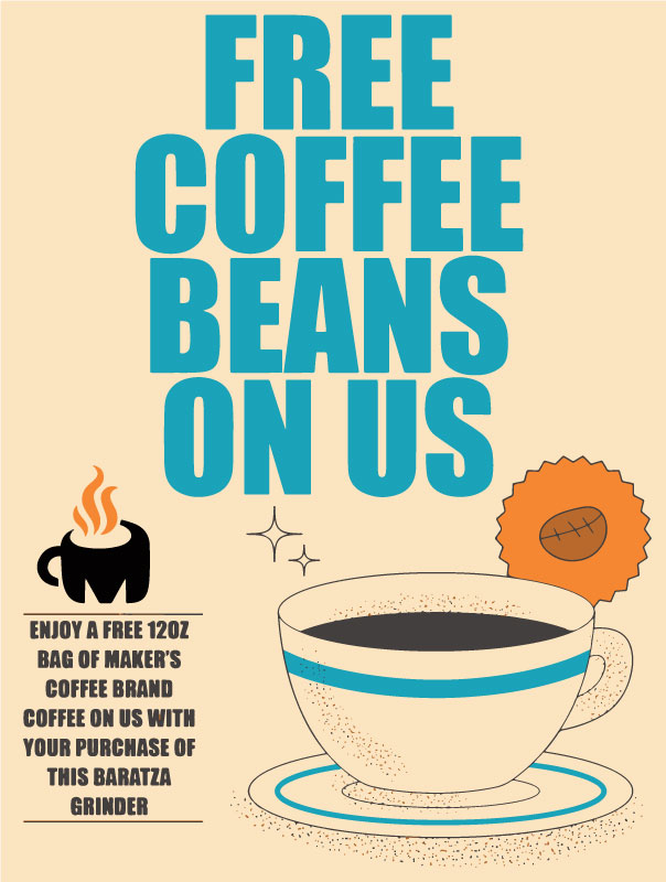 Free Coffee Beans Maker's Coffee Baratza