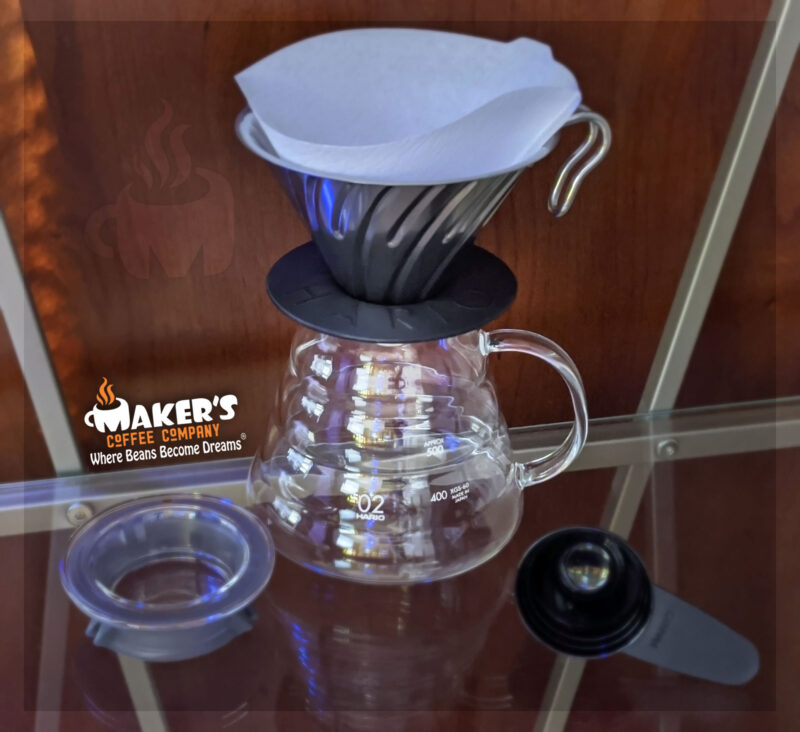 Hario V60 Stainless Steel Coffee Dripper