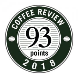 93 Points Coffee Review 2018