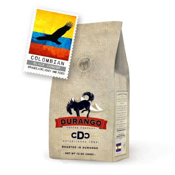 Colombian Black Condor Specialty Coffee Durango Coffee Company