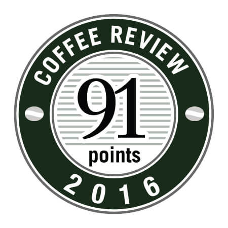 Coffee Review 91 Points 2016
