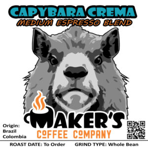 Capybara Crema Medium Espresso Blend