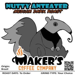 Nutty Anteater Medium Dark Roast Coffee