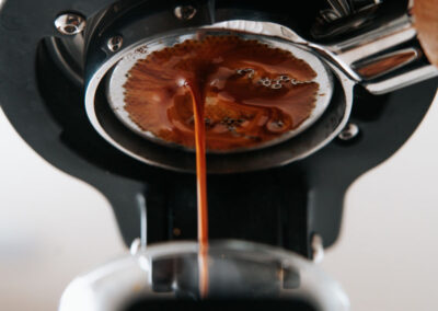 Espresso extraction shot