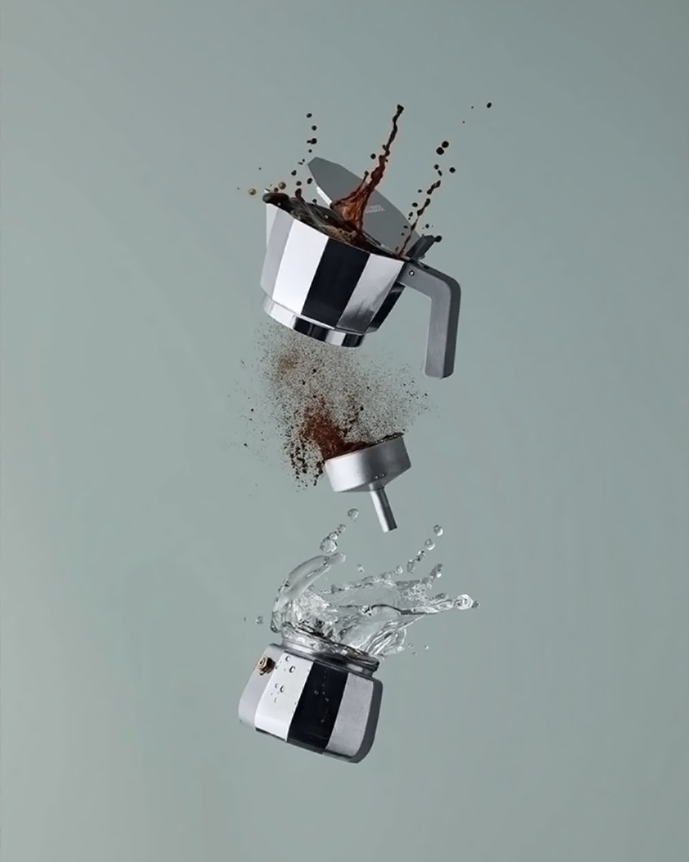 MOKA BY MADE BY ALESSI - 1 CUP – GranCaffeLAquila