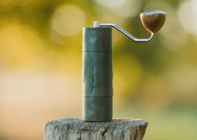 The X25 is a coffee grinder for outdoors and adventure