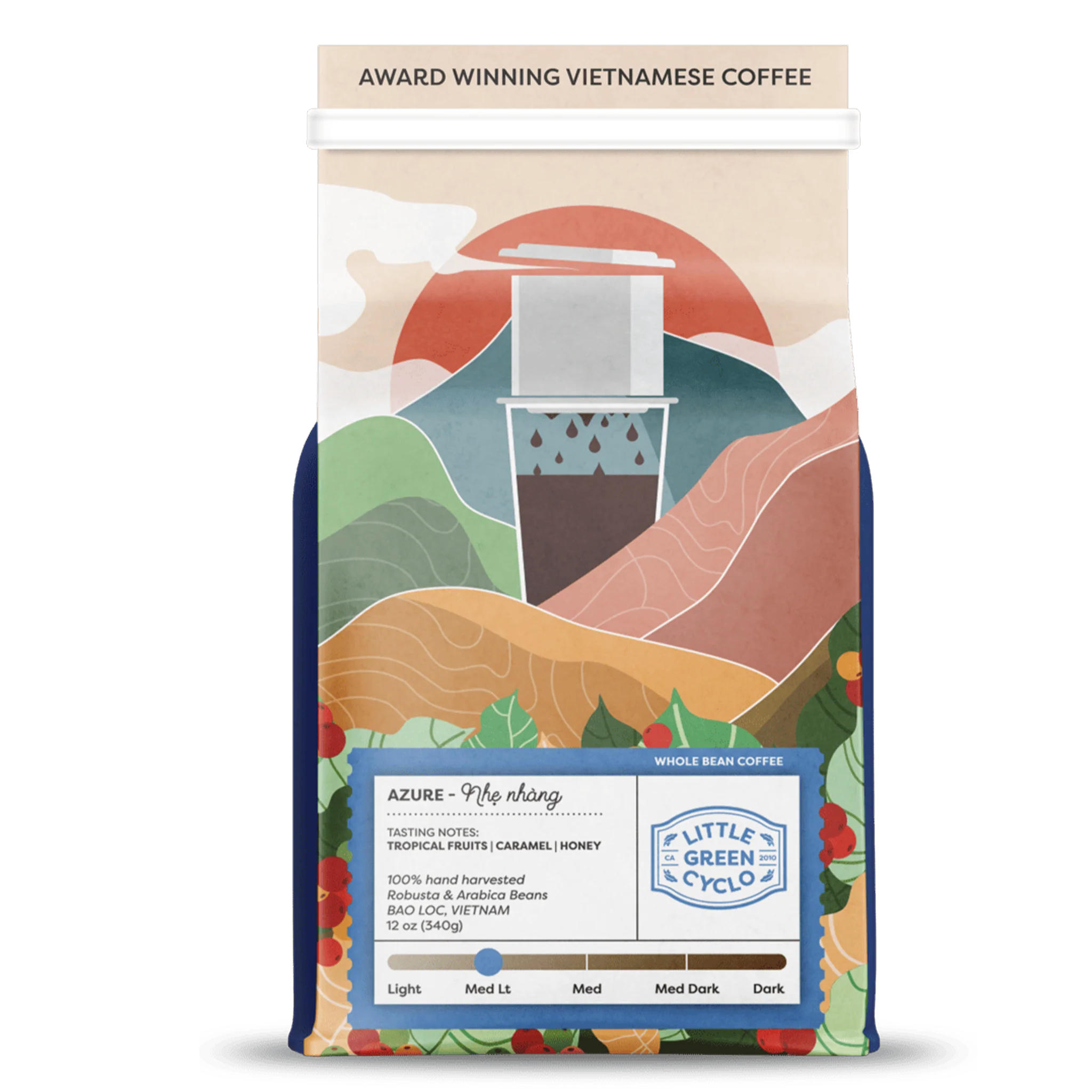 Azure Blend – nhẹ nhàng, product image from Makerscoffee