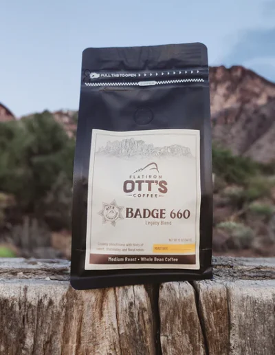 Whole Bean Coffee by Ott's Flatiron Coffee in Arizona USA