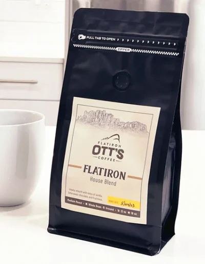 Ott's Flatiron Blend Coffee bag 2