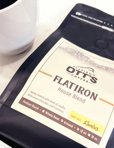 Ott's Flatiron Blend Coffee bag