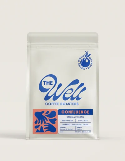 Confluence Coffee Blend 12oz bag by The Well Coffeehouse