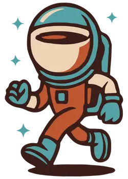 Maker's Coffee Astronaut